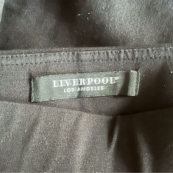 Liverpool Pants Pull On Skinny Leg Mid Rise Stretch Knit Ponte - Picture 5 of 9
